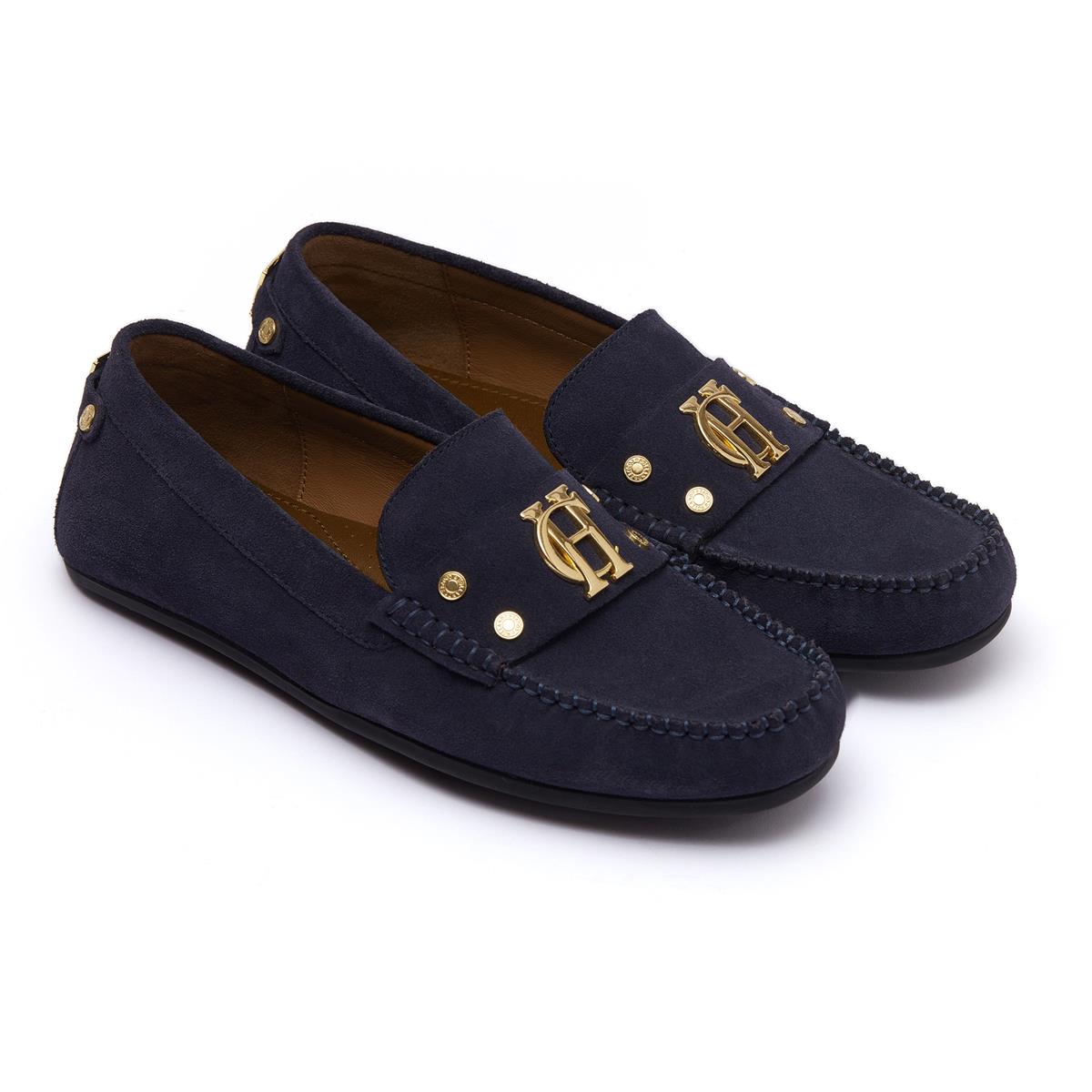 Looking at the Holland Cooper Driving Loafers, can you wear driving loafers with jeans?