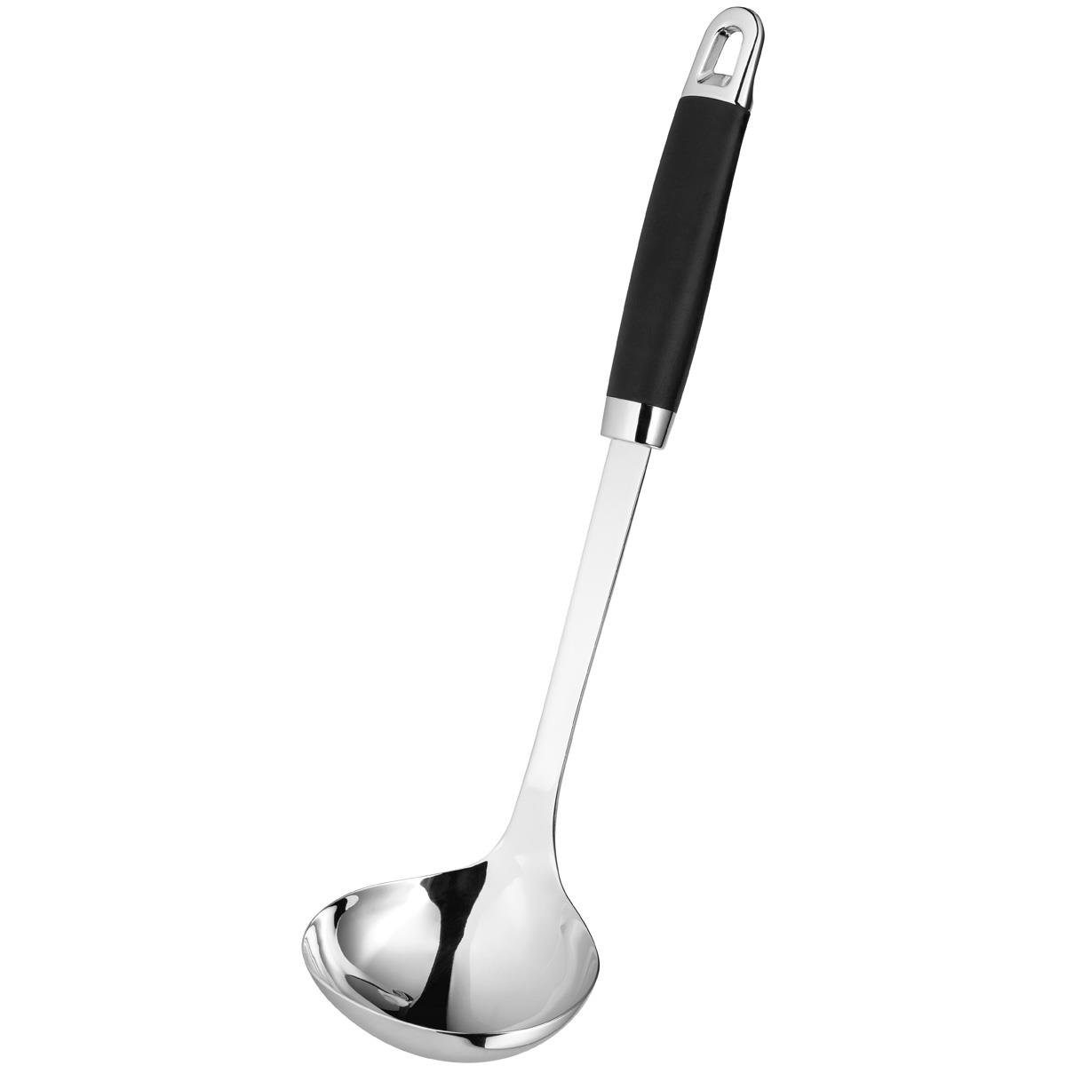 Does the Stellar James Martin Tools Soup Ladle hold a standard liquid quantity, how much fluid does it hold?