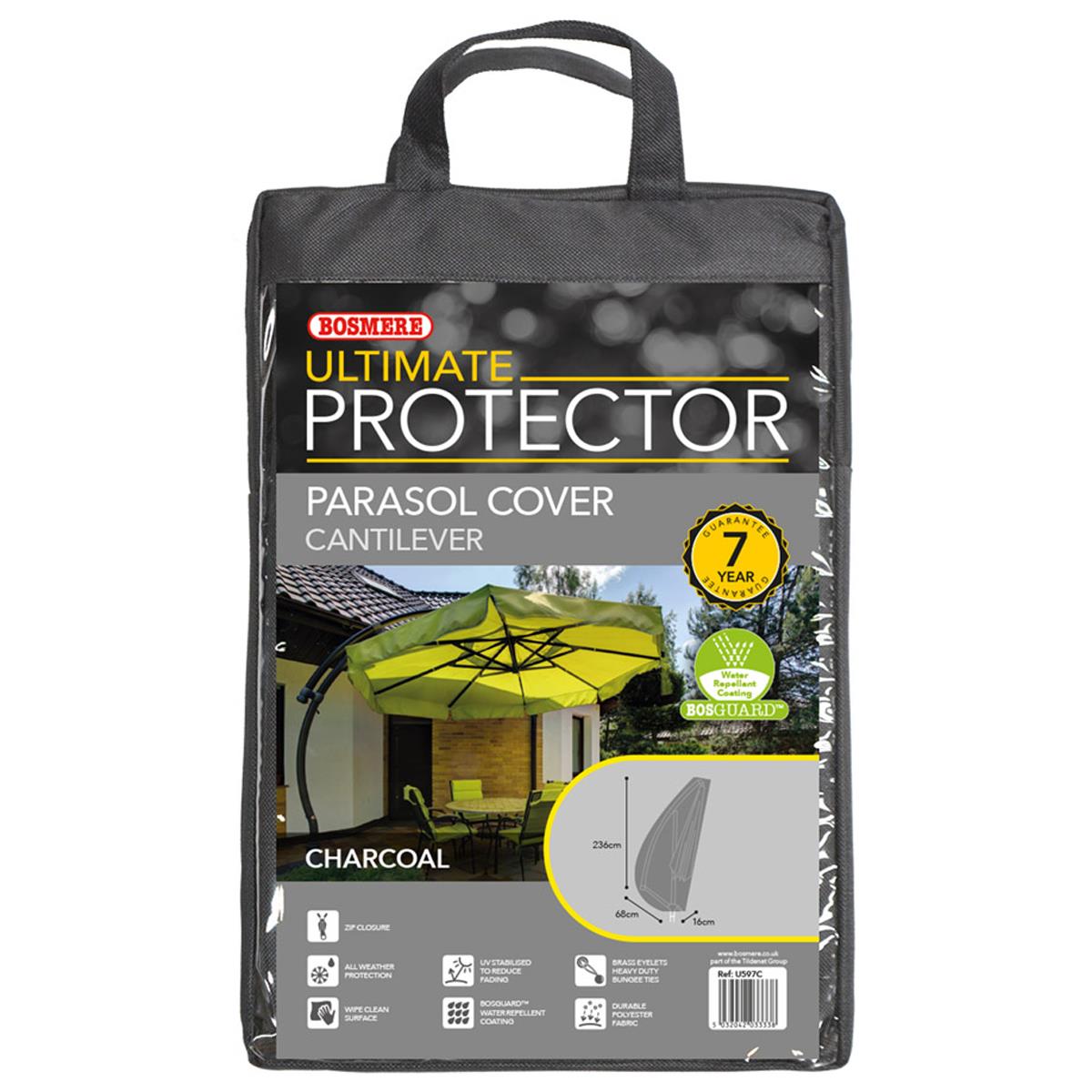 Bosmere Ultimate Protector Cantilever Parasol Cover Questions & Answers