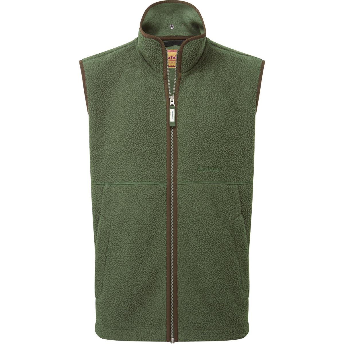 What materials are in the recycled fabric of the Schoffel Oakham gilet?