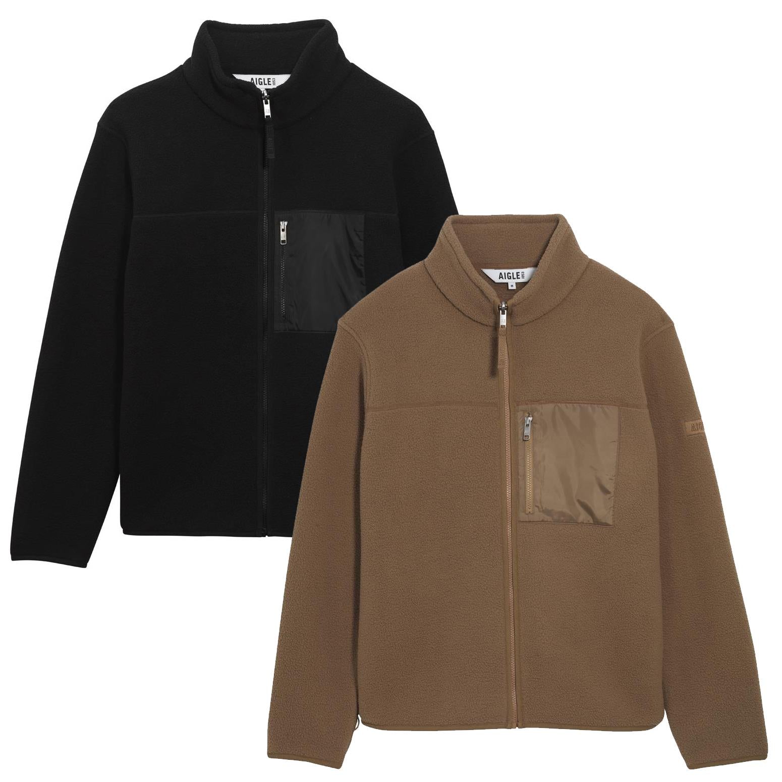 Aigle Mens Sherpa Fleece Jacket Questions & Answers