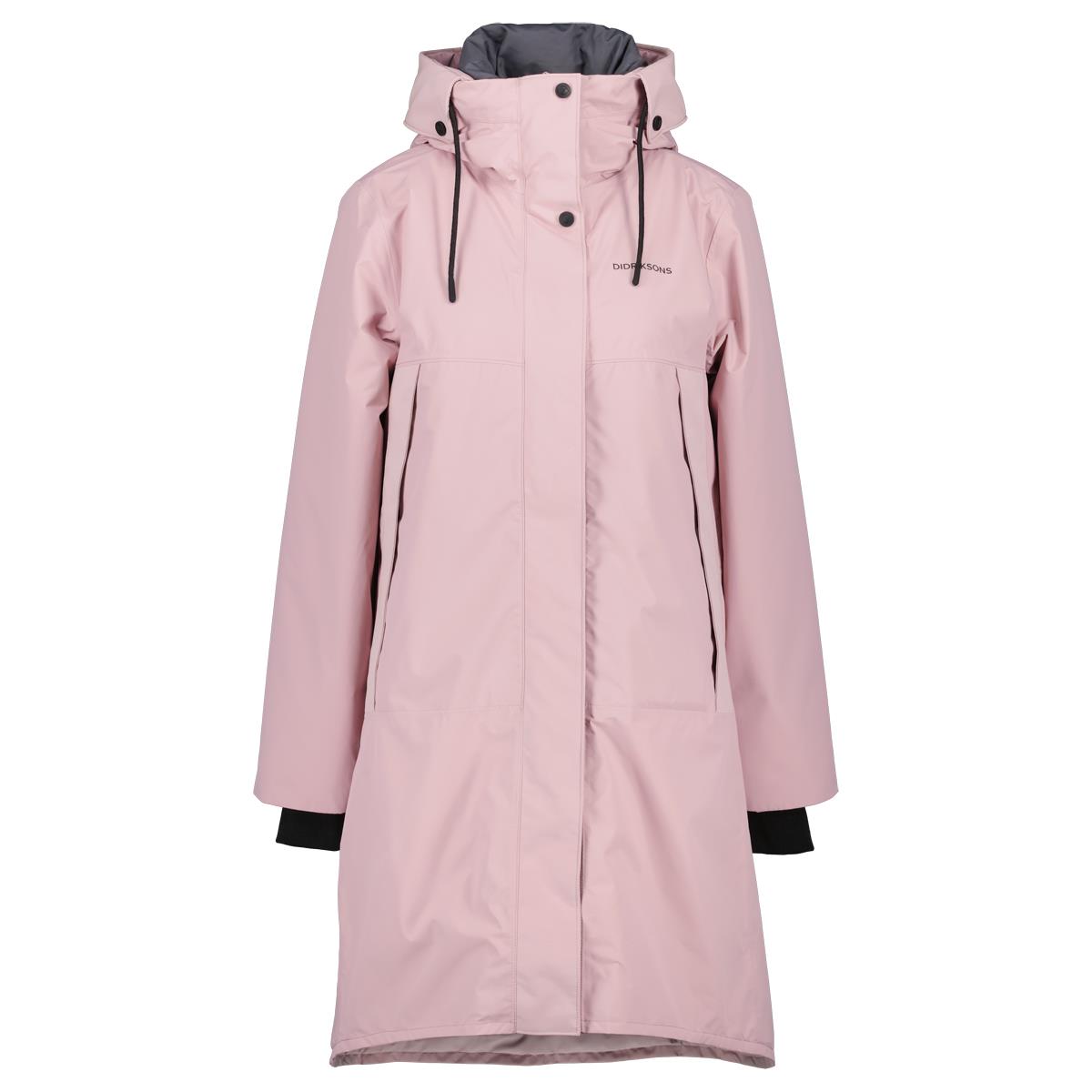 Could you describe the type of lining in the Didriksons Elissa Parka?