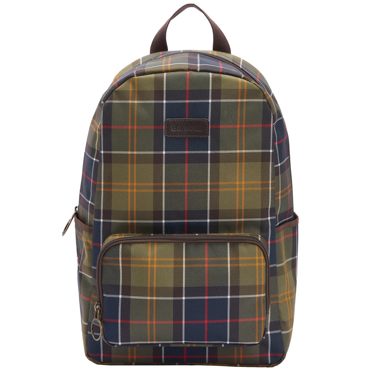 Is the Barbour Torridon Tartan Backpack waterproof?