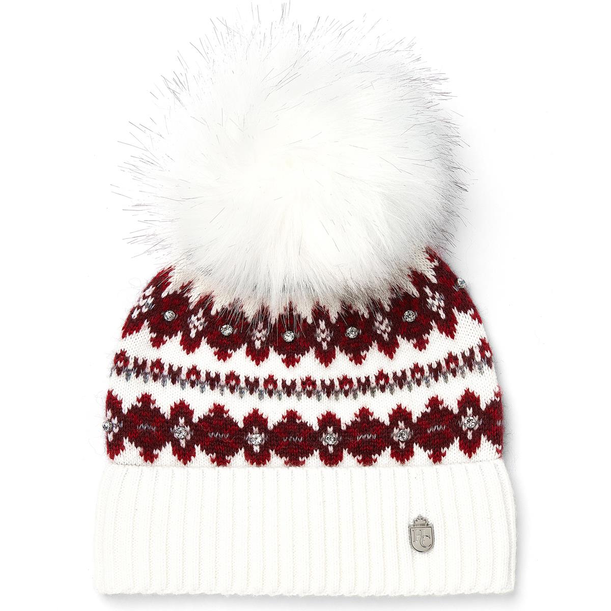 Holland Cooper Jennifer Womens Fairisle Bobble Hat Questions & Answers