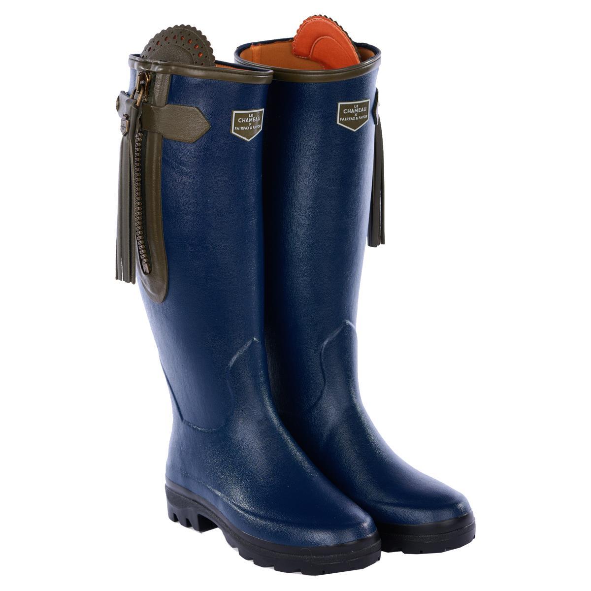 Where are Le Chameau boots made?