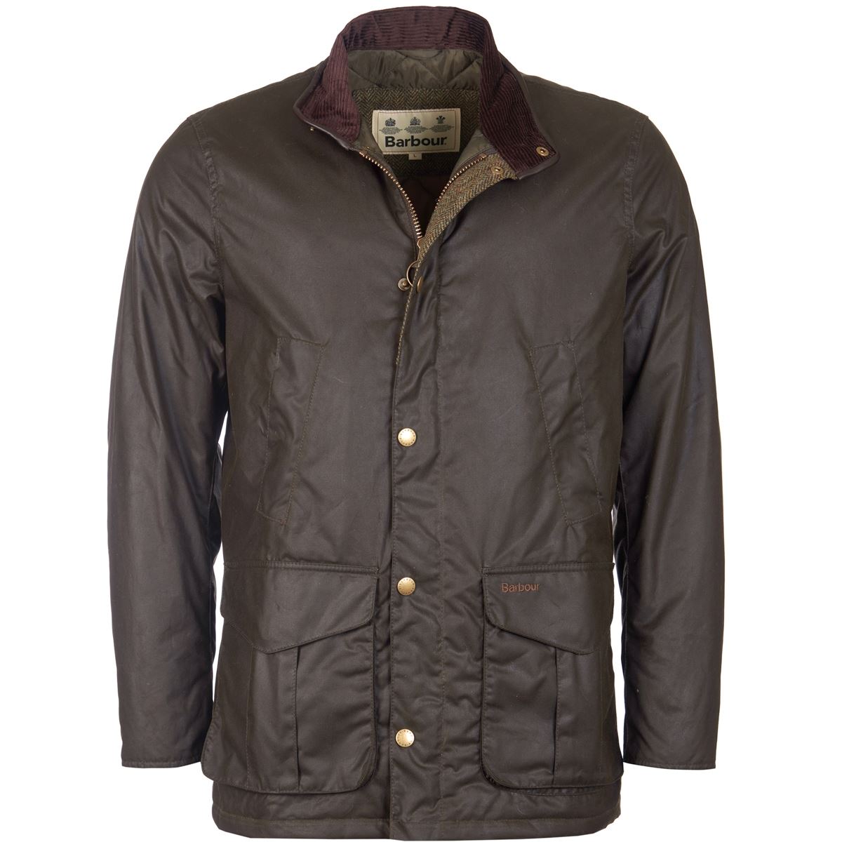 Does the Barbour Hereford have a 2-way zip?