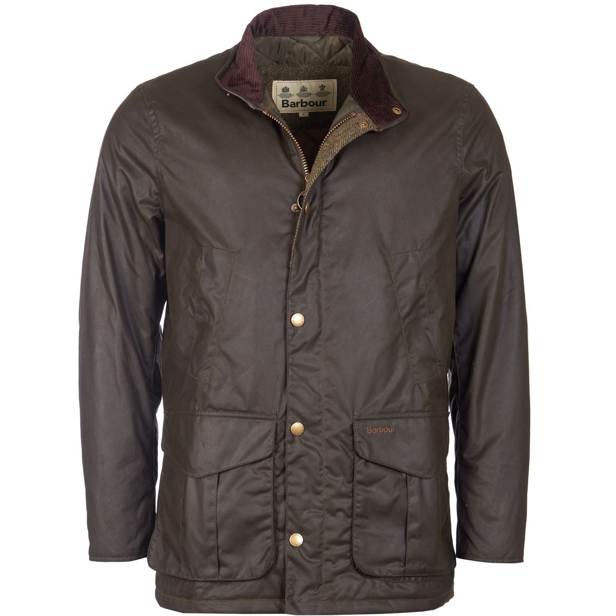 What are the features of the Barbour Hereford Wax Jacket?