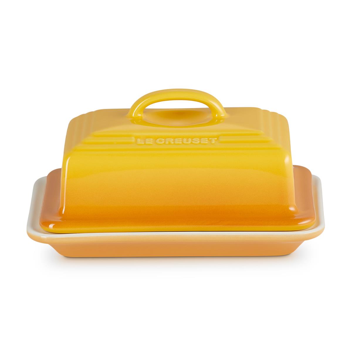 How much does the Le Creuset butter dish with lid weigh?