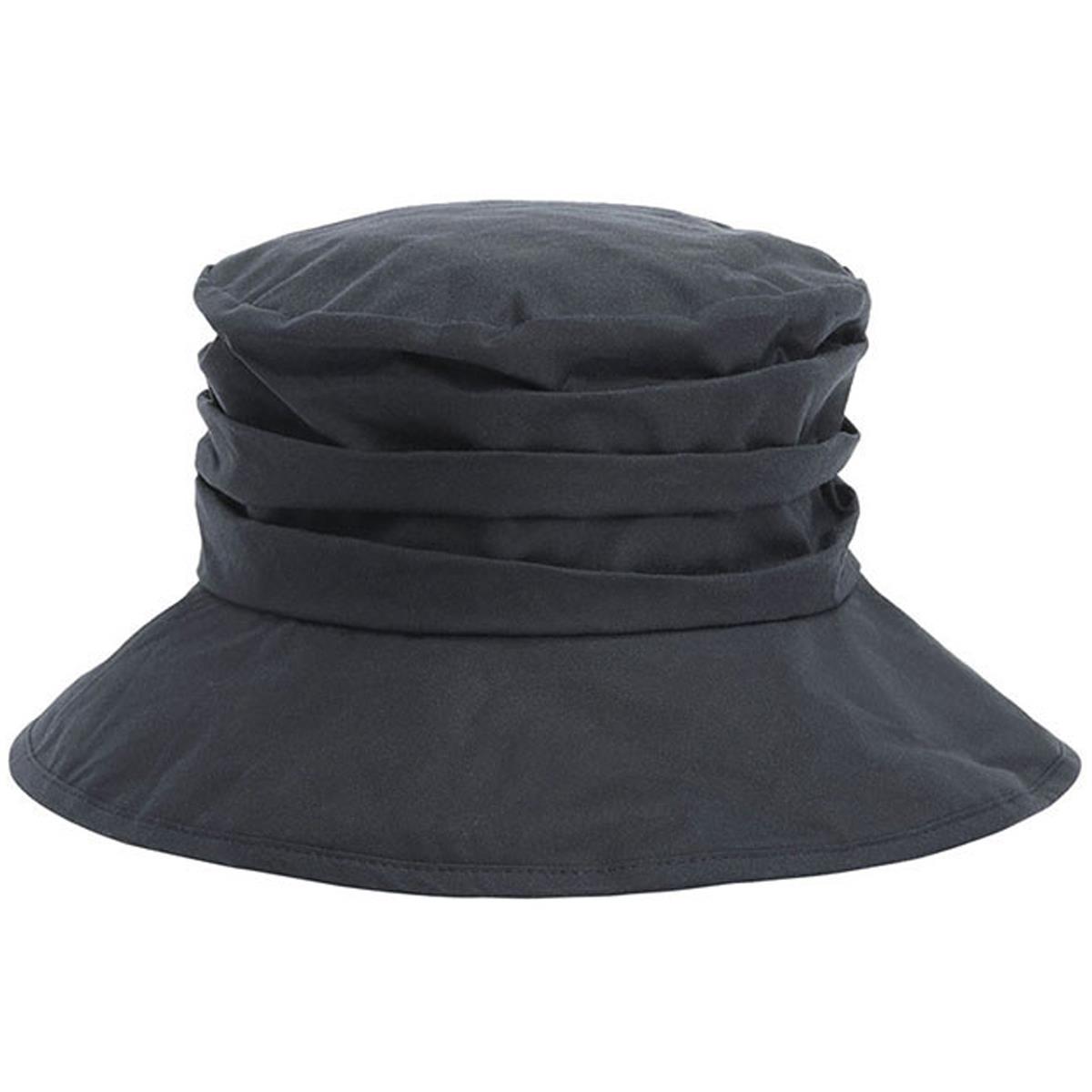 Is it possible to fold the Barbour Women's Wax Sports Hat into a pocket or bag?