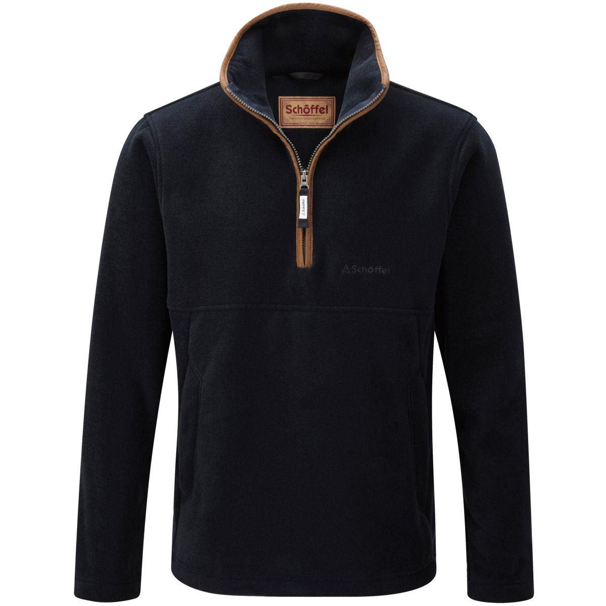 Does the Schoffel Berkeley 1/4 Zip Fleece have pockets?