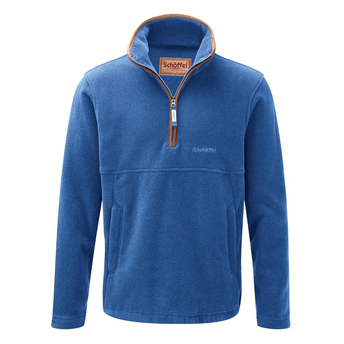 What are styling options for the Schoffel Berkeley quarter zip fleece?