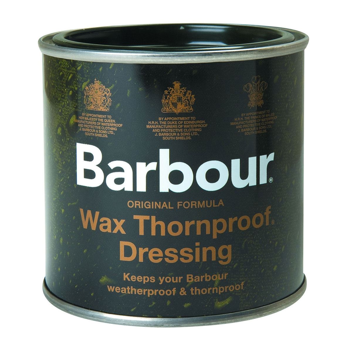 Can Barbour Wax be applied to the Thornproof Dressing?