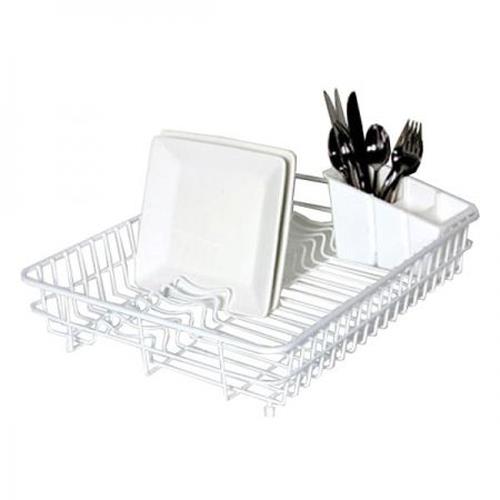 What is the quality standard of the Delfinware dish drainer, particularly the large size?