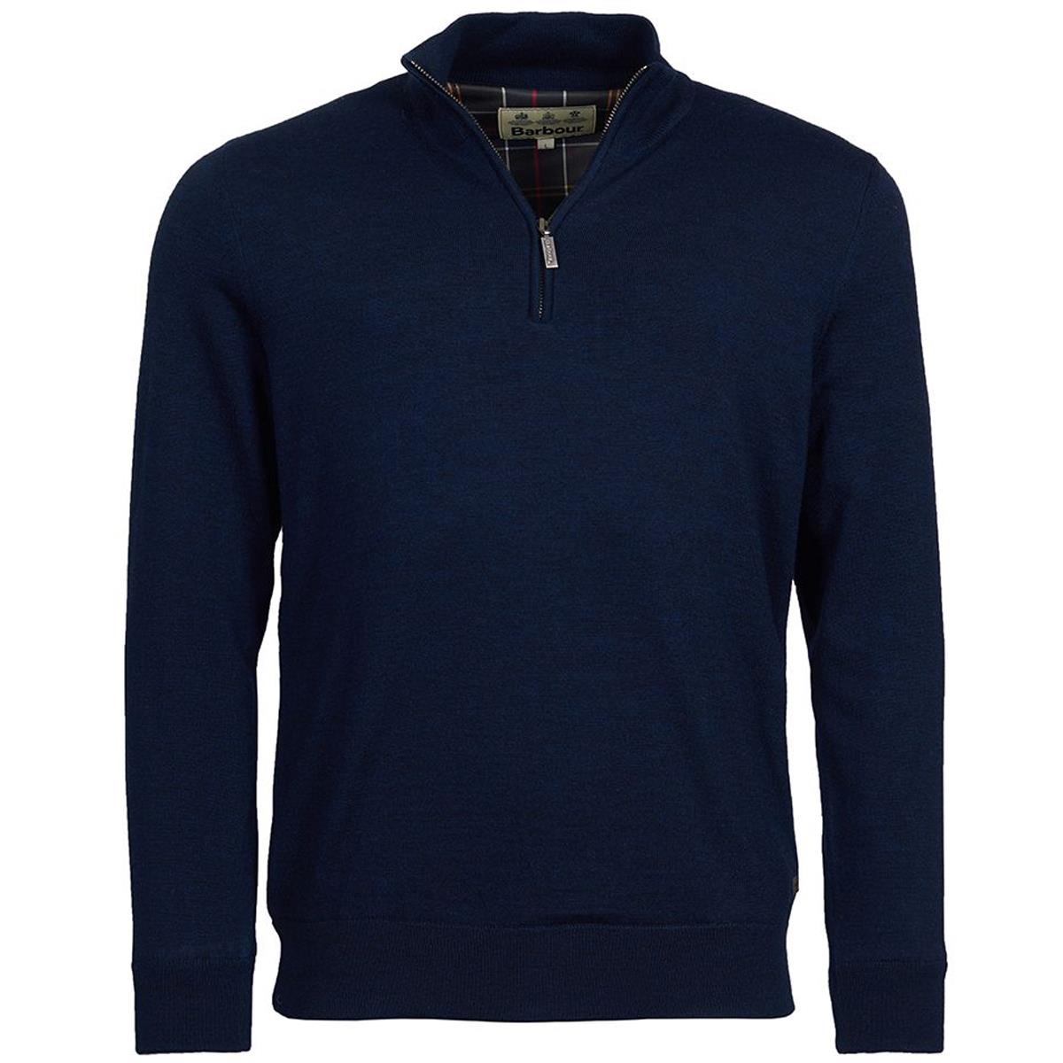 Can the Barbour Mens Gamlan Half Zip sweater be safely washed?