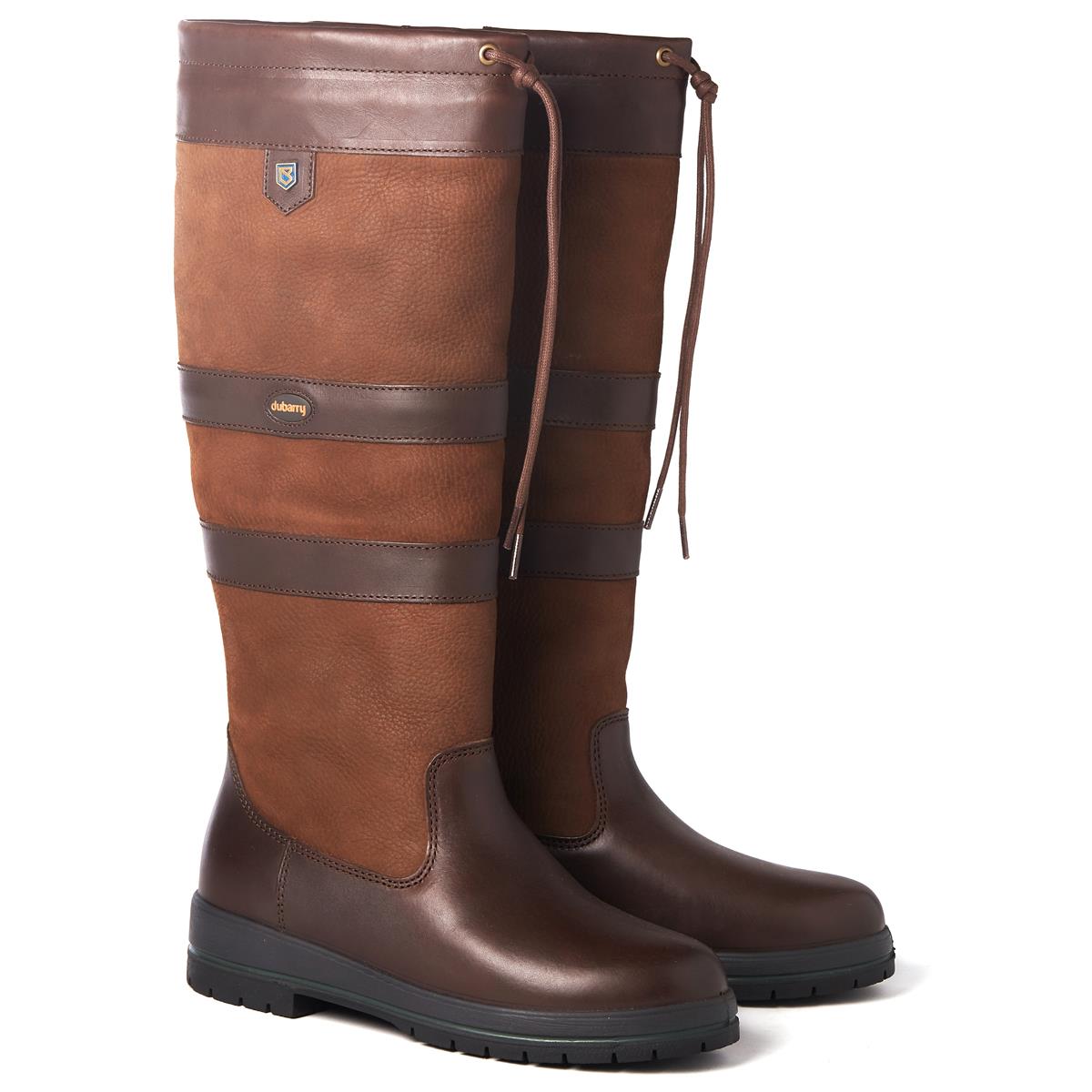 Are the Dubarry Galway boots fully waterproof and breathable?