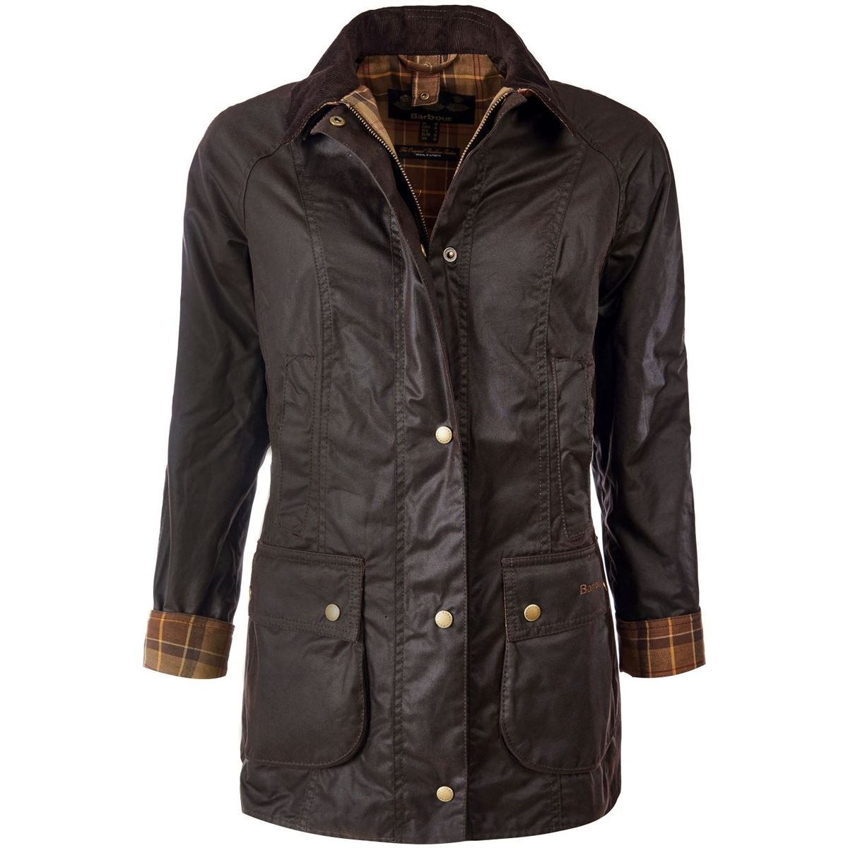 How does the Barbour Beadnell Wax Jacket fit in terms of size?