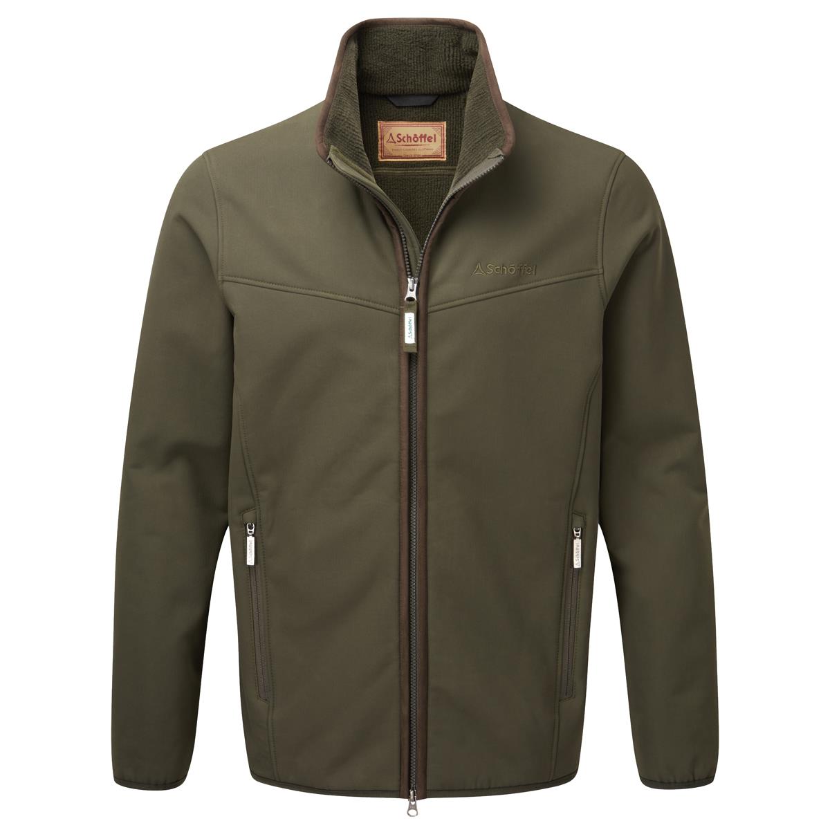 Is the Schoffel men's Burrough jacket fully waterproof?