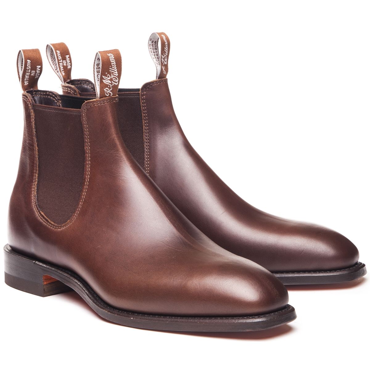 What leather are the Comfort Craftsman boots made from?