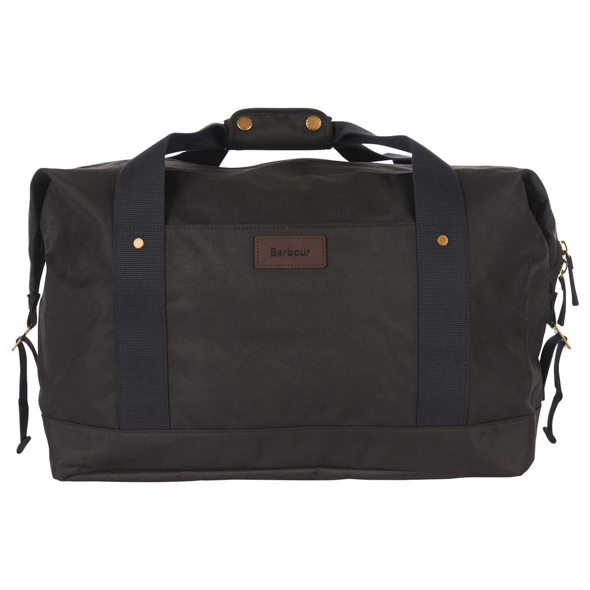 Could you clarify the dimensions for the Barbour Wax Holdall as the Barbour website has different dimensions?