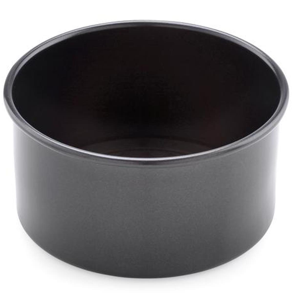 What is the depth in mm of the Prestige Inspire cake tin?