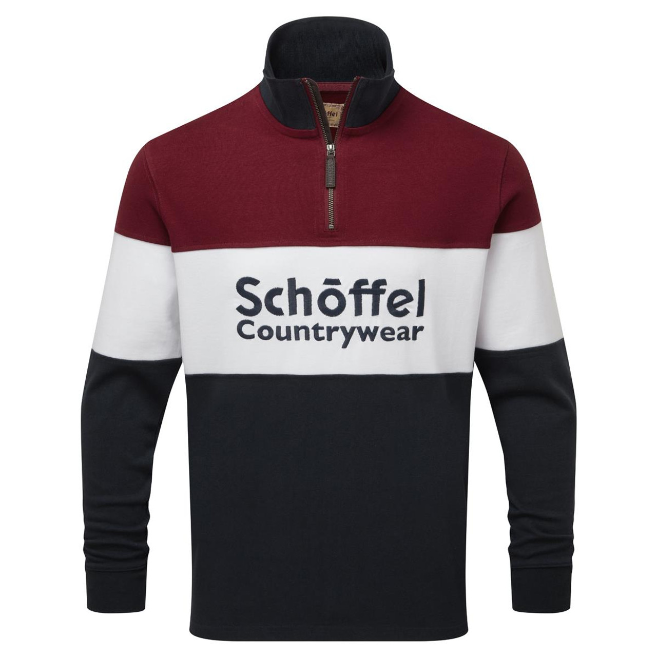 What is the style of the Schoffel Exeter Heritage 1/4 Zip Unisex?