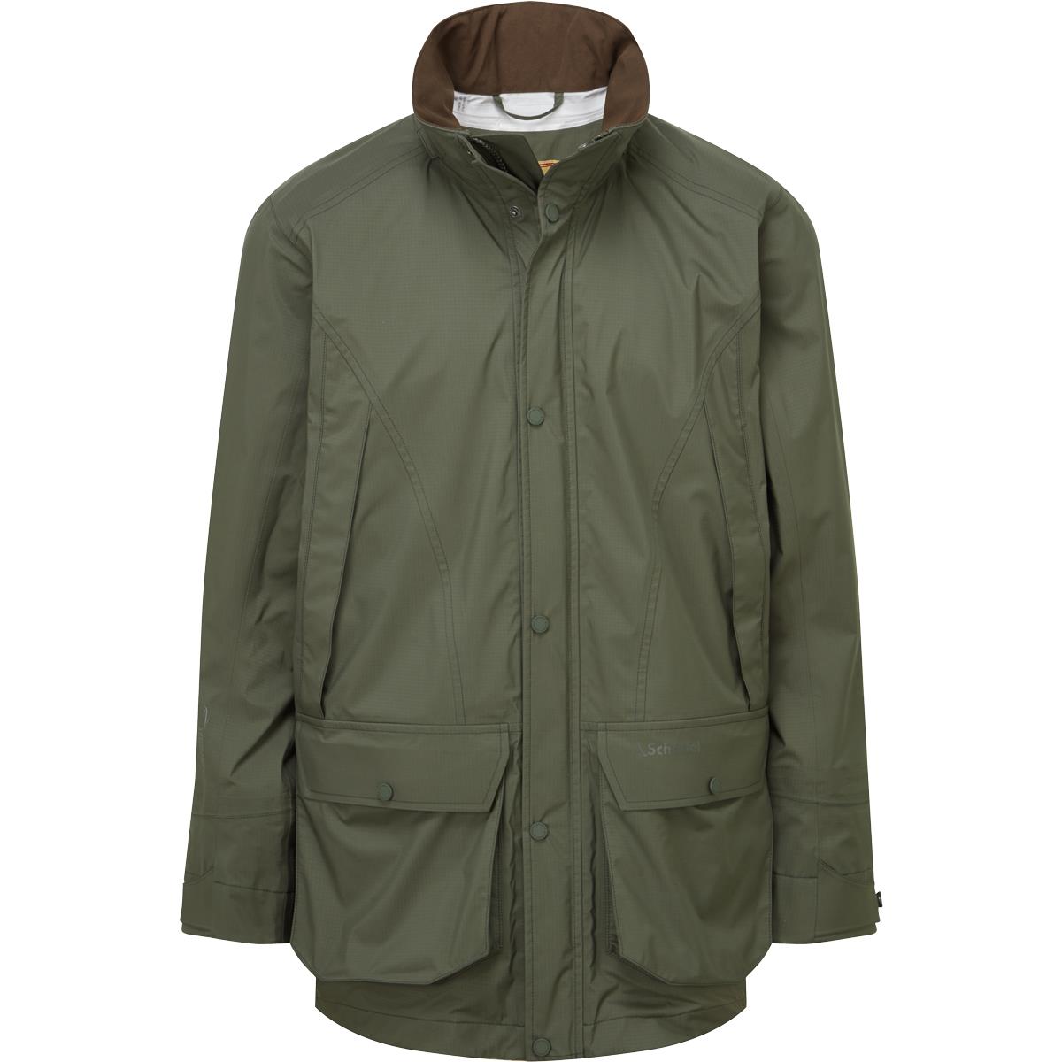 What finish does the Schoffel Ptarmigan Cirrus Coat have?