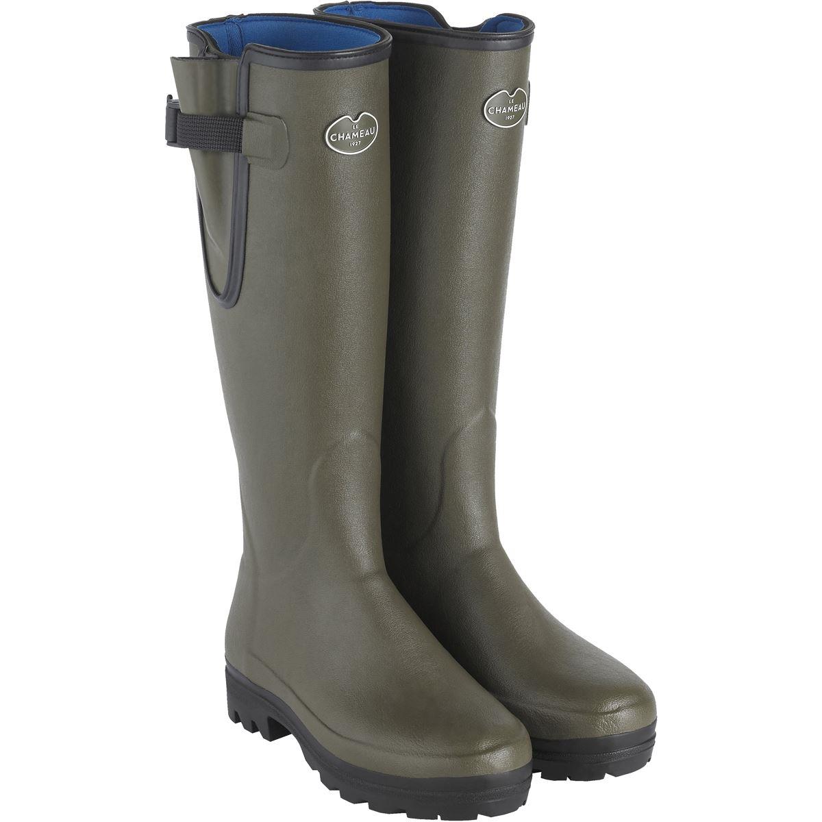 Are Le Chameau wellies made in France?