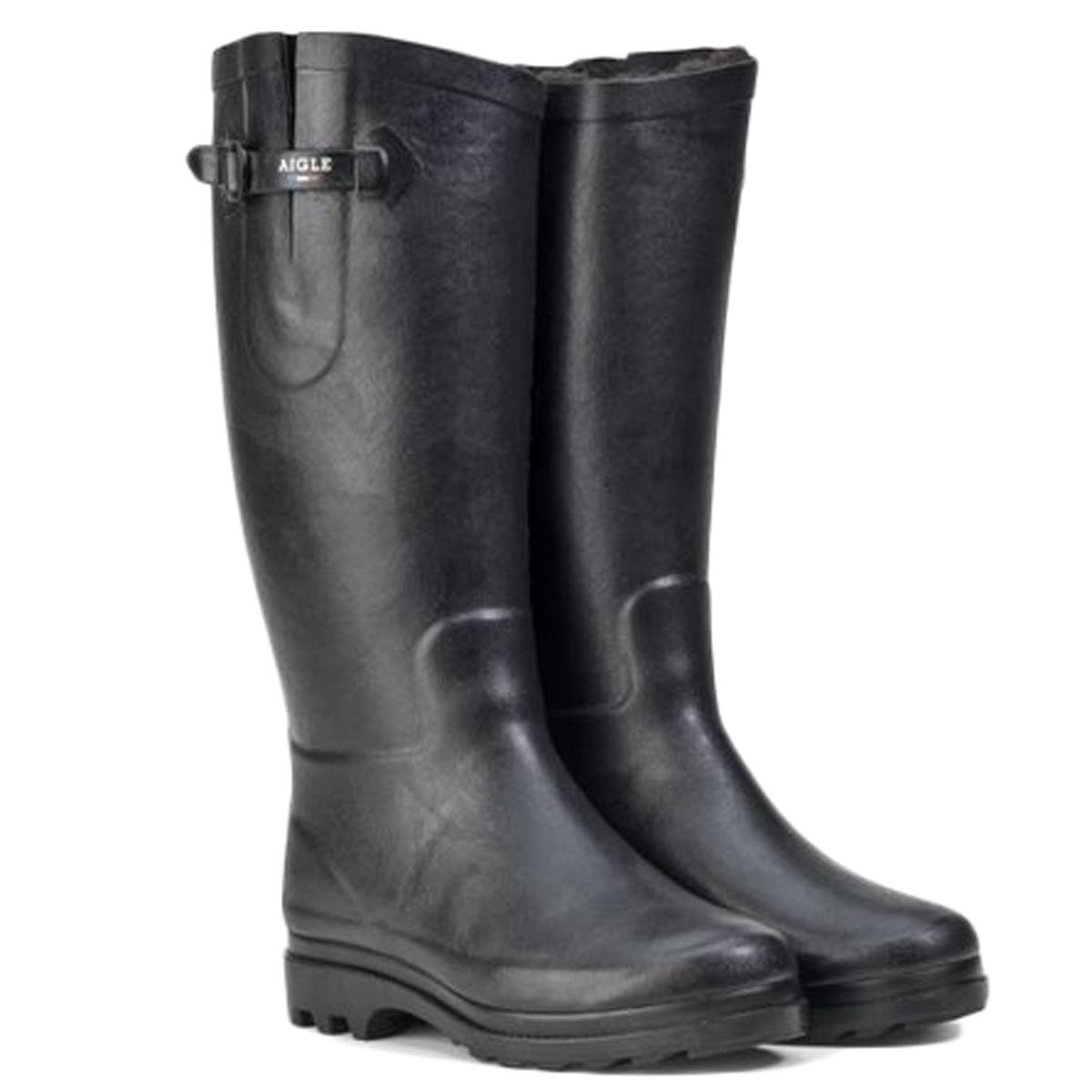 What is the height of the Aigle Aiglentine Fur II boots?