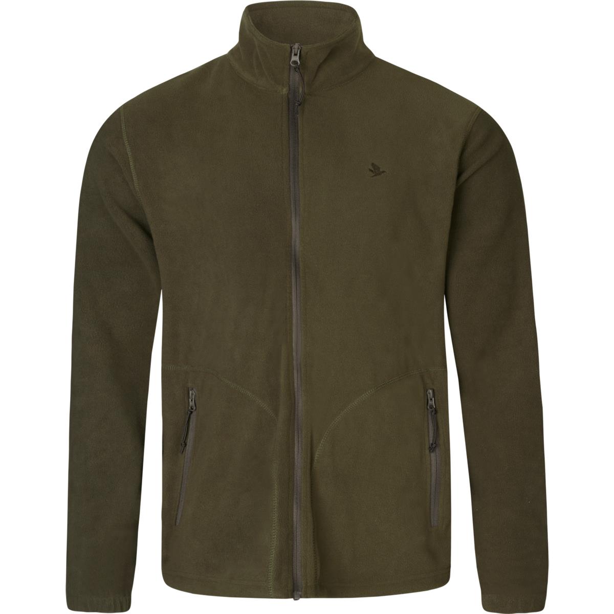 Is the Seeland Mens Benjamin Fleece made of synthetic material or cotton?