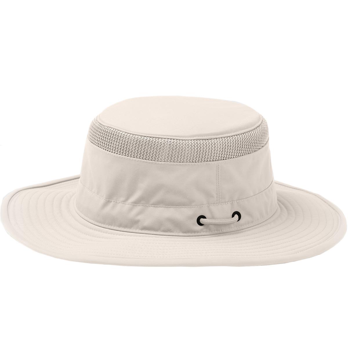 How do you adjust the straps on the Tilley Unisex Airflo Boonie Hat?