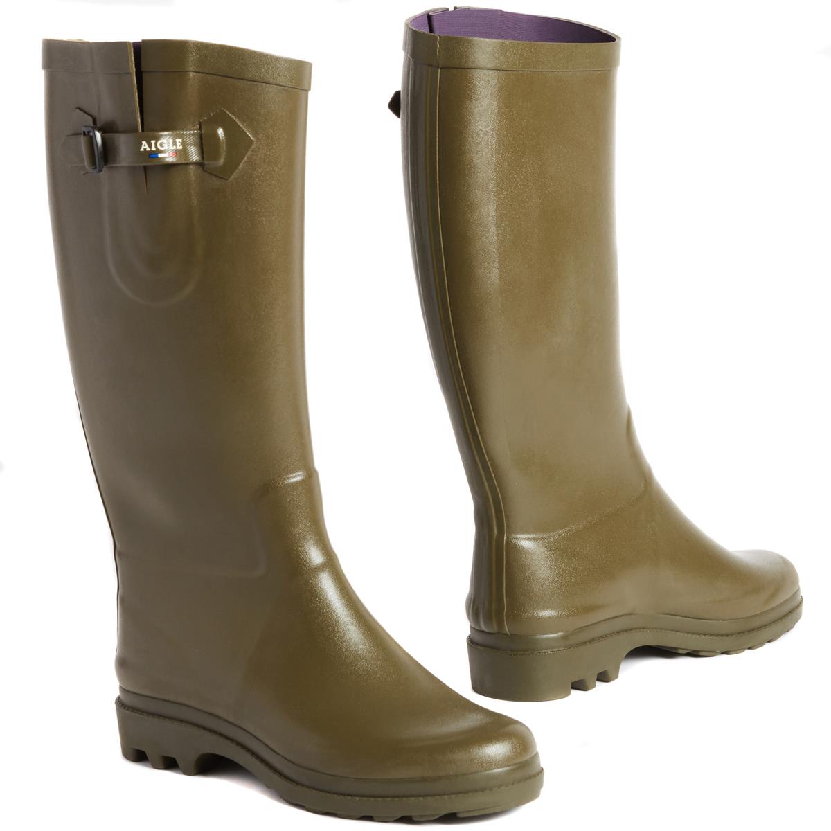 Should I size up Aigle Womens Aiglentine II Wellingtons for thick socks?