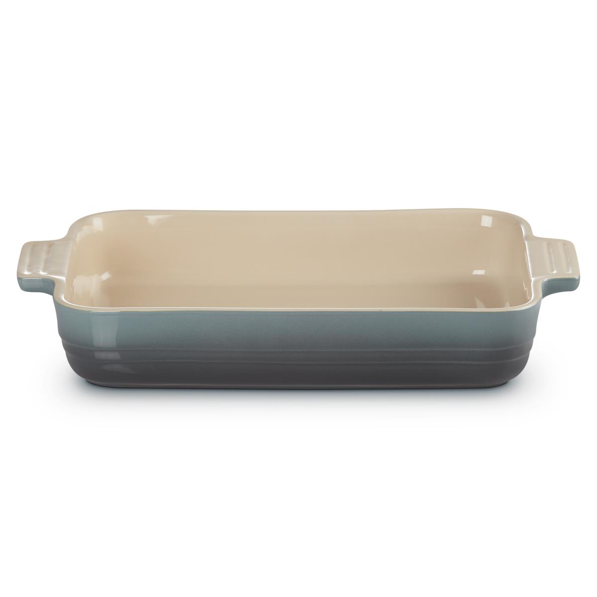 Are the handles included in the 32cm width of the Le Creuset Rectangular Dish?