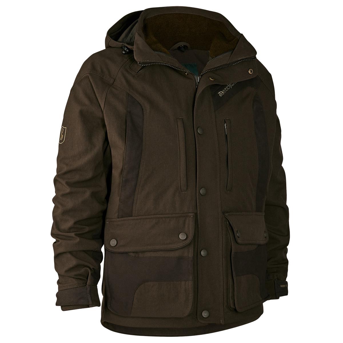 Is the Deerhunter Men's Muflon Extreme Jacket in stock at the shop?